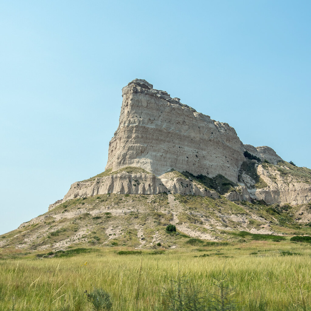 Photo of Scotts Bluff in Nebraska
