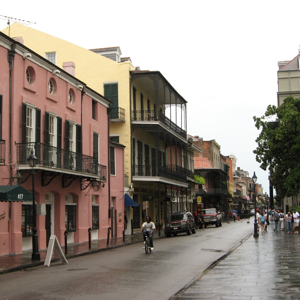 Photo of the French Quarter in New Orleans