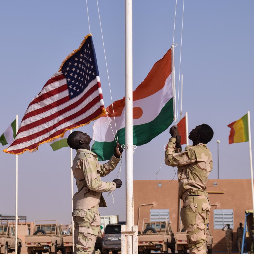 Photo of the Niger flag