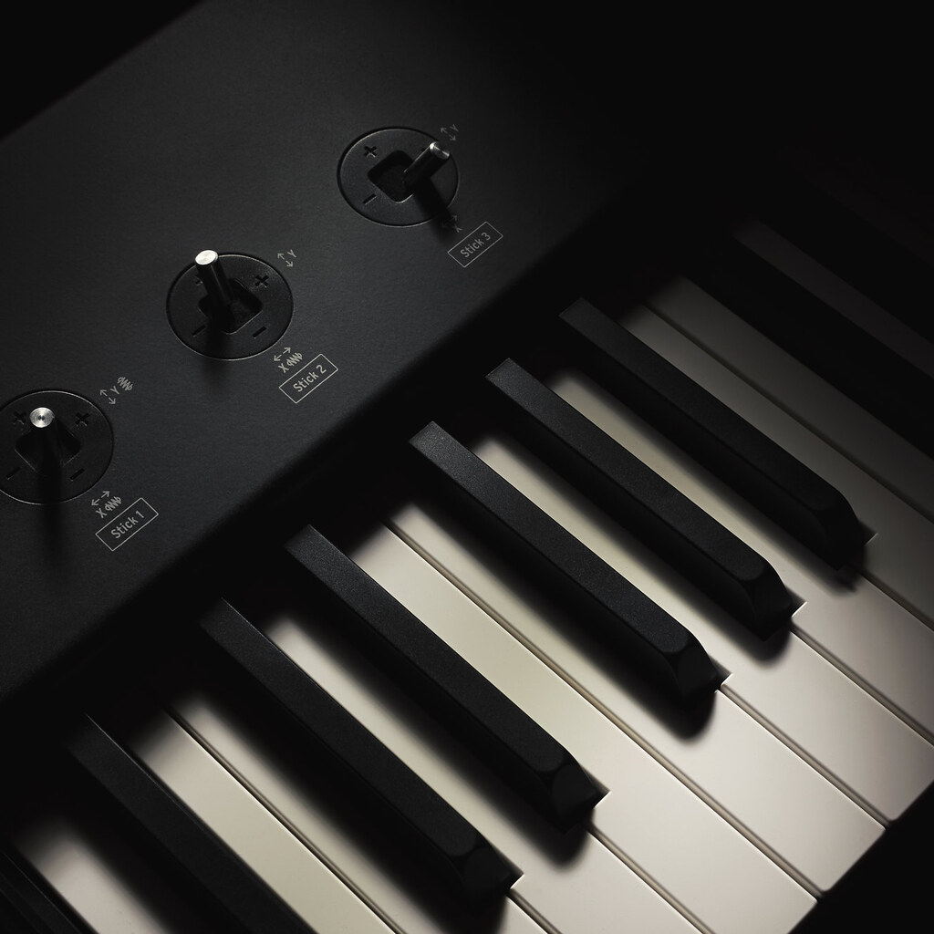 Photo of an octave on a keyboard