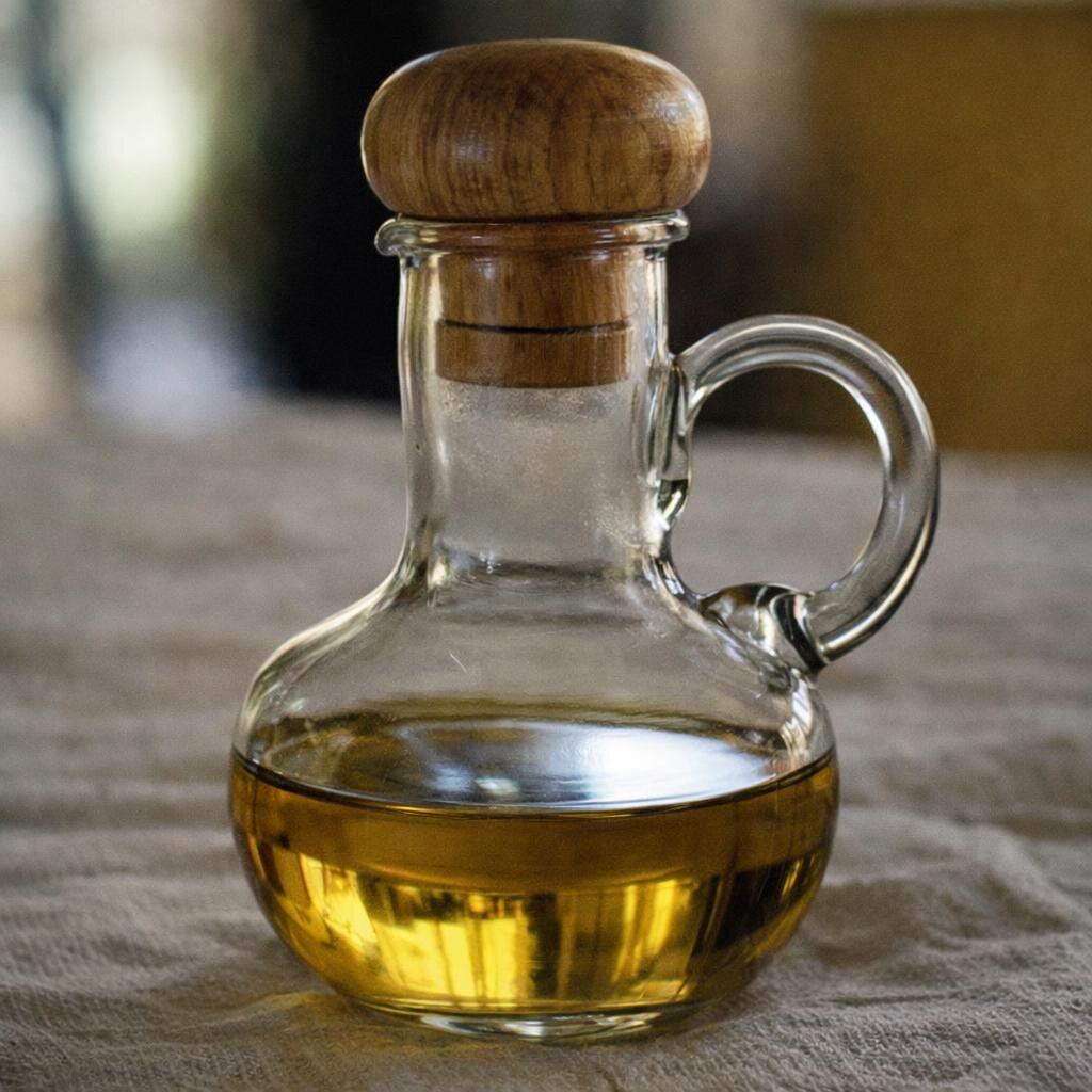 Photo of a bottle of oil