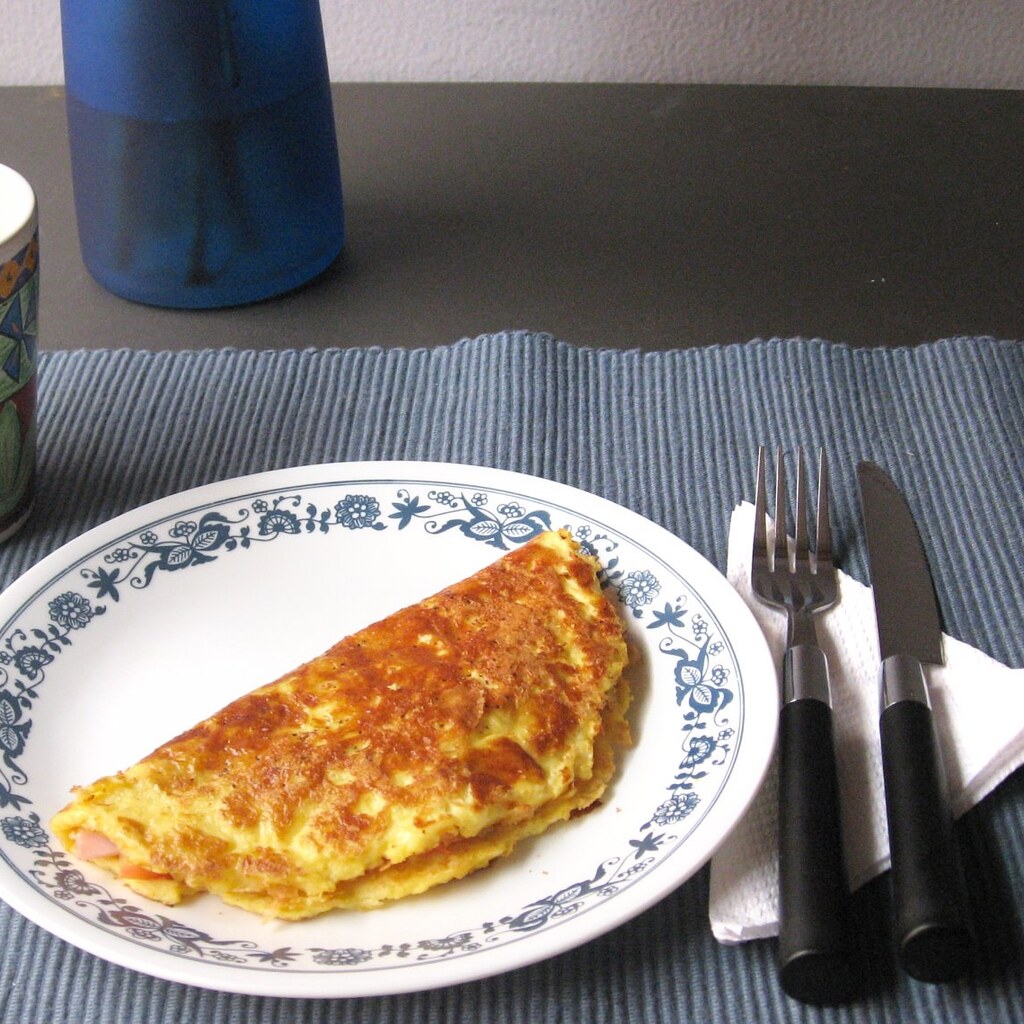 Photo of an omelette