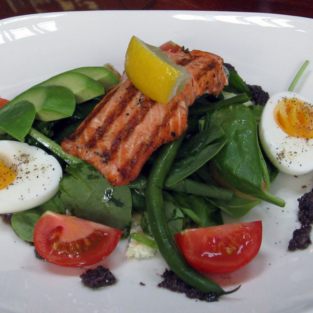 Photo of an omnivorous meal.