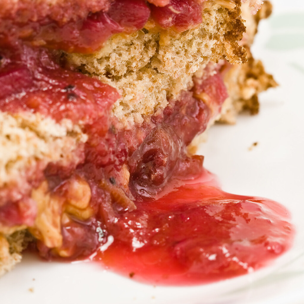 Photo of oozing jam