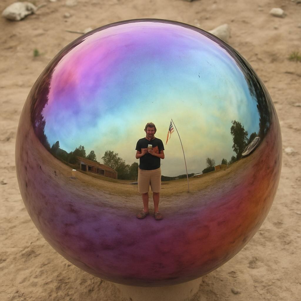Photo of an orb