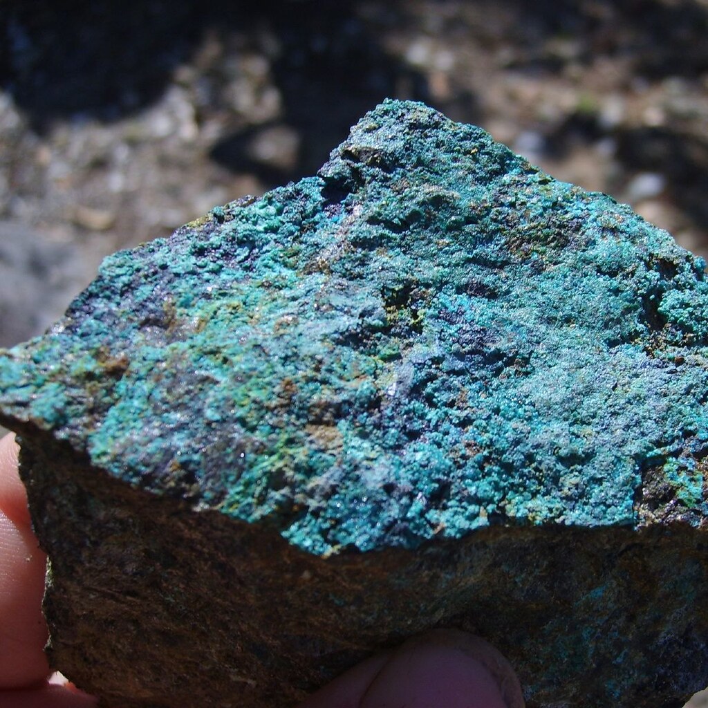 Photo of a lump of ore