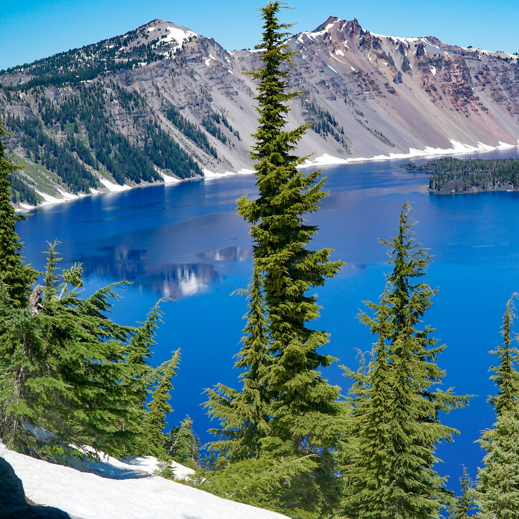 Photo of Crater Lake in Oregon
