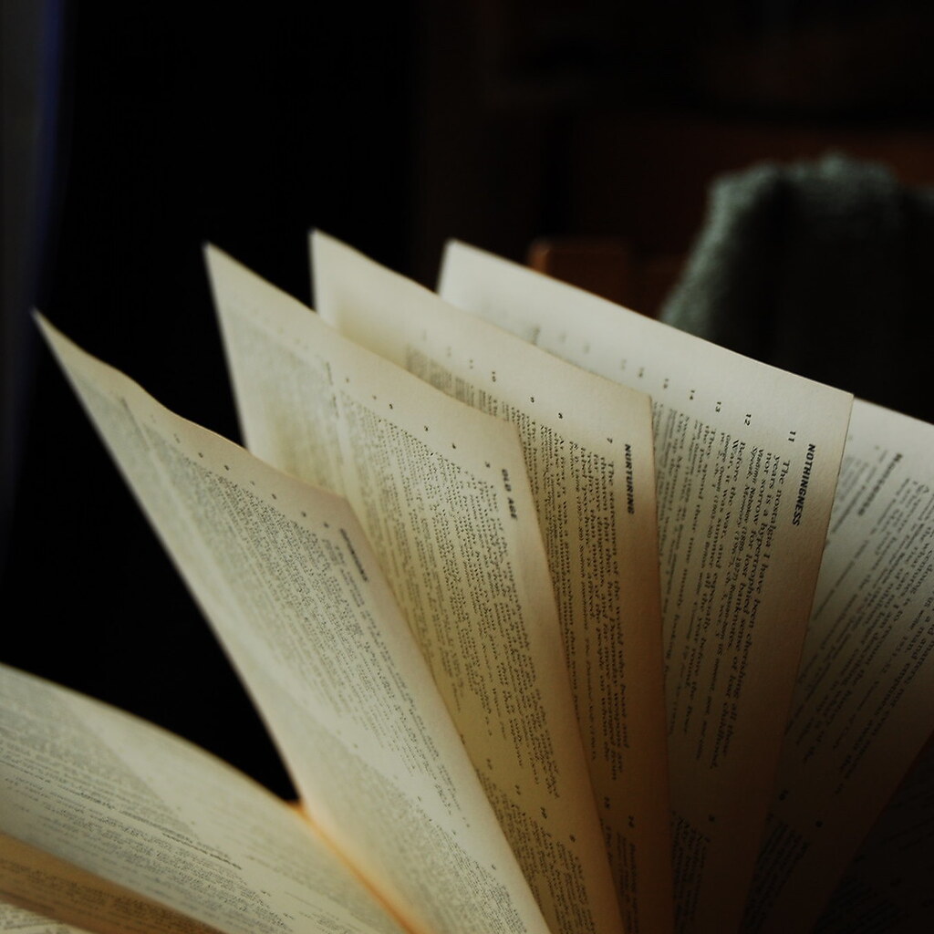 Photo of pages from a book