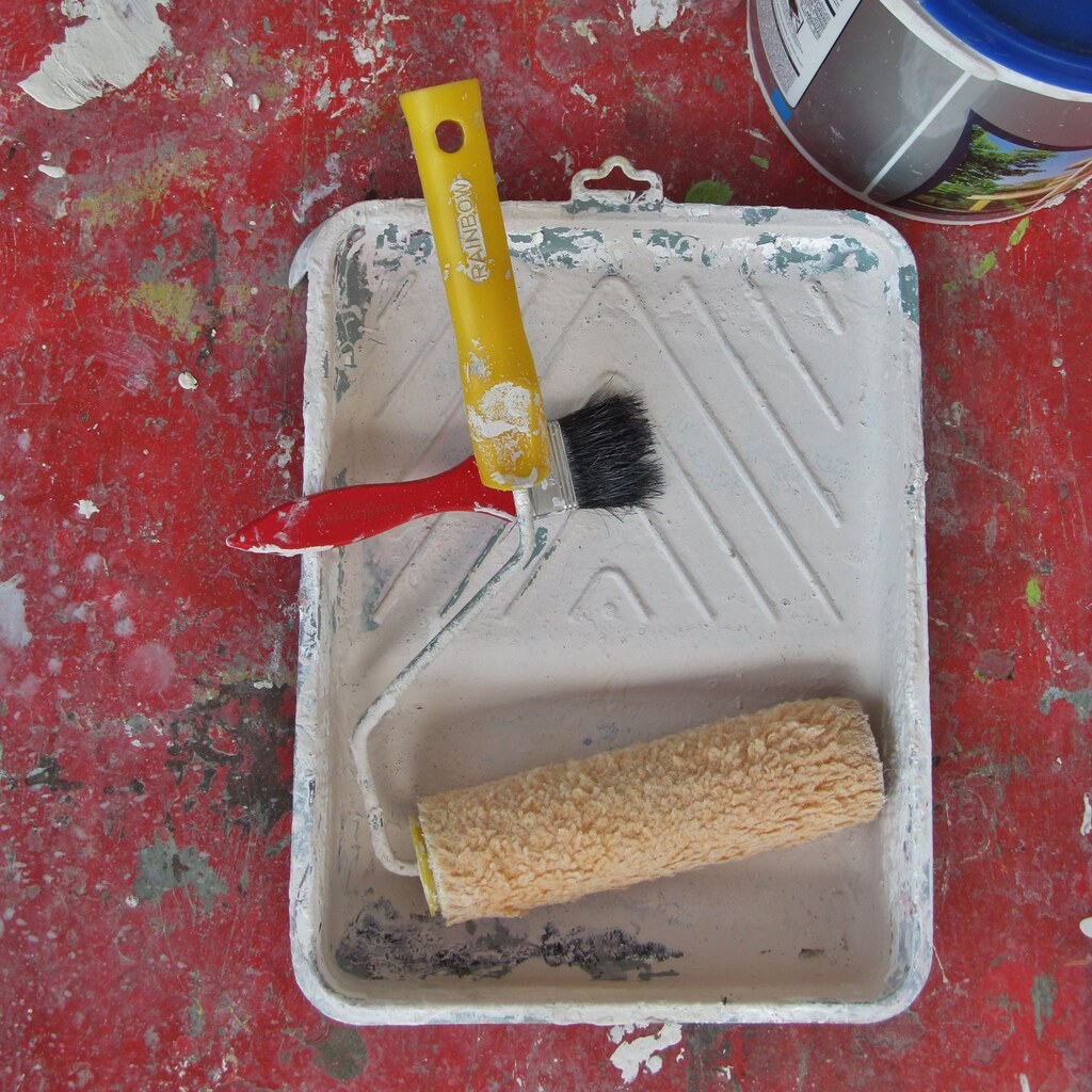 Photo of a paint roller