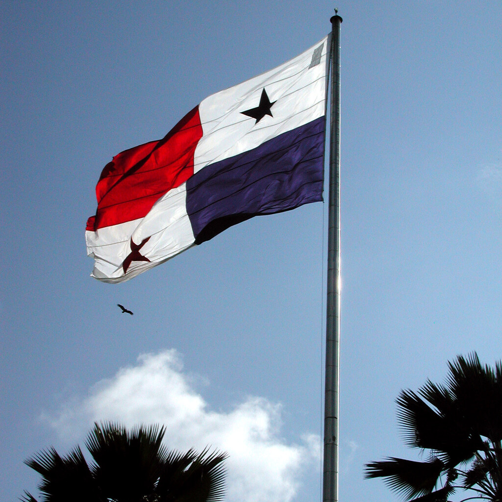 Photo of the Panama flag