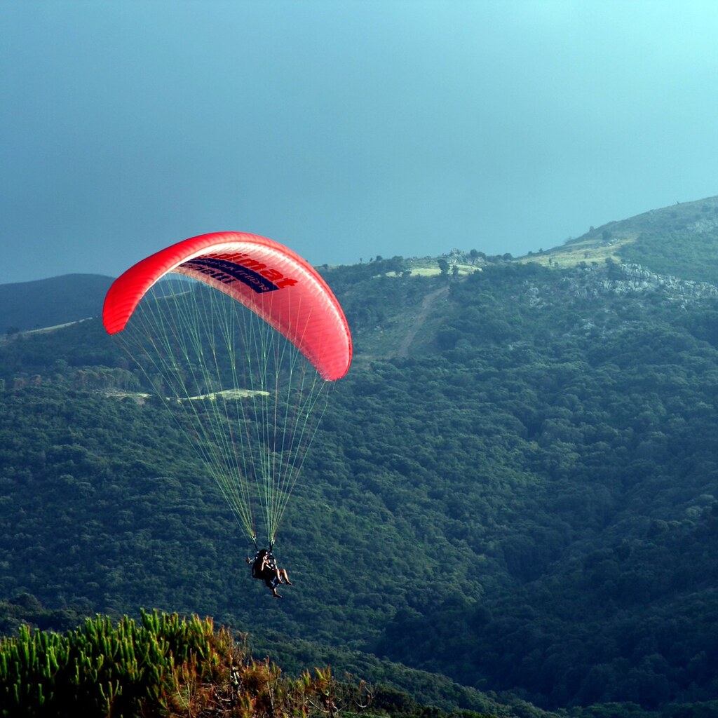 Photo of a parachute