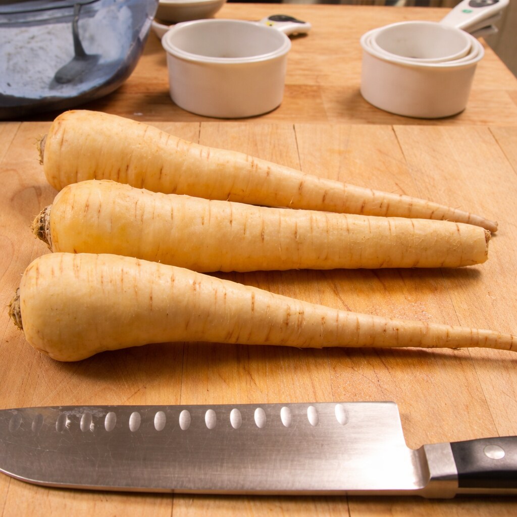 Photo of parsnips