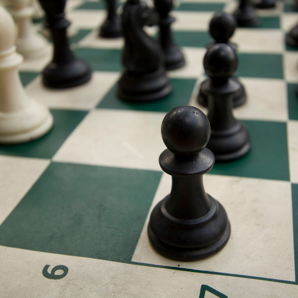 Photo of a chess pawn