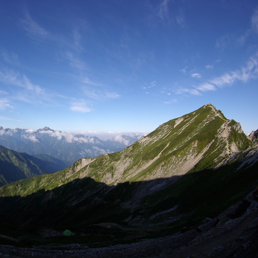 Photo of a mountain peak