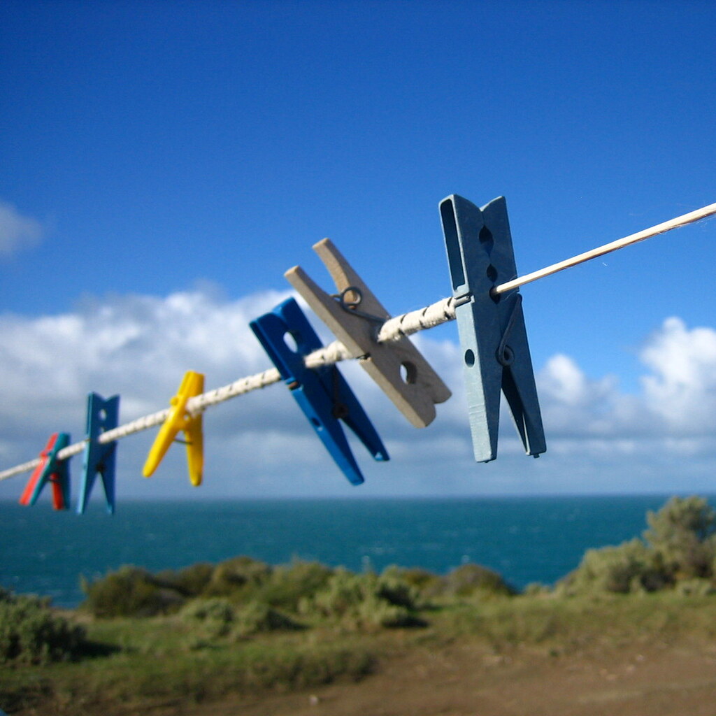 Photo of clothes pegs