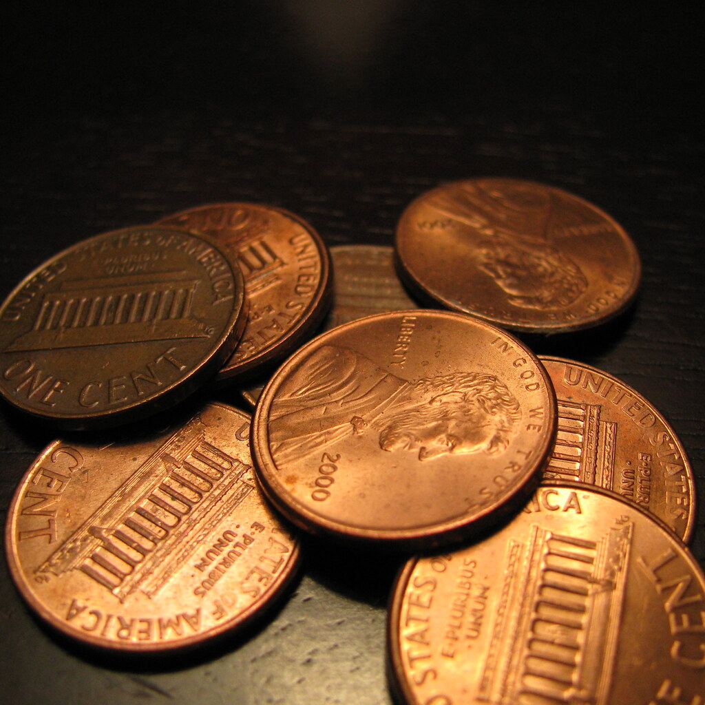 Photo of pennies