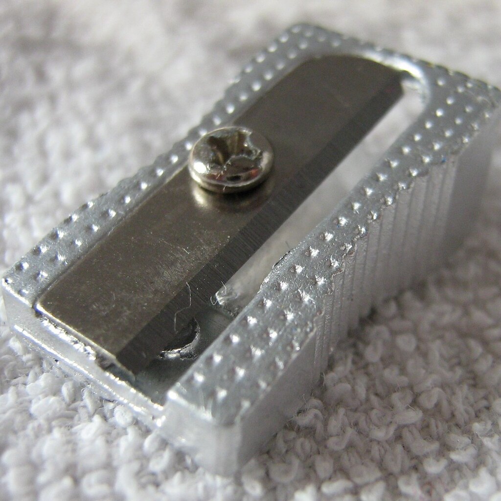 Photo of a pencil sharpener