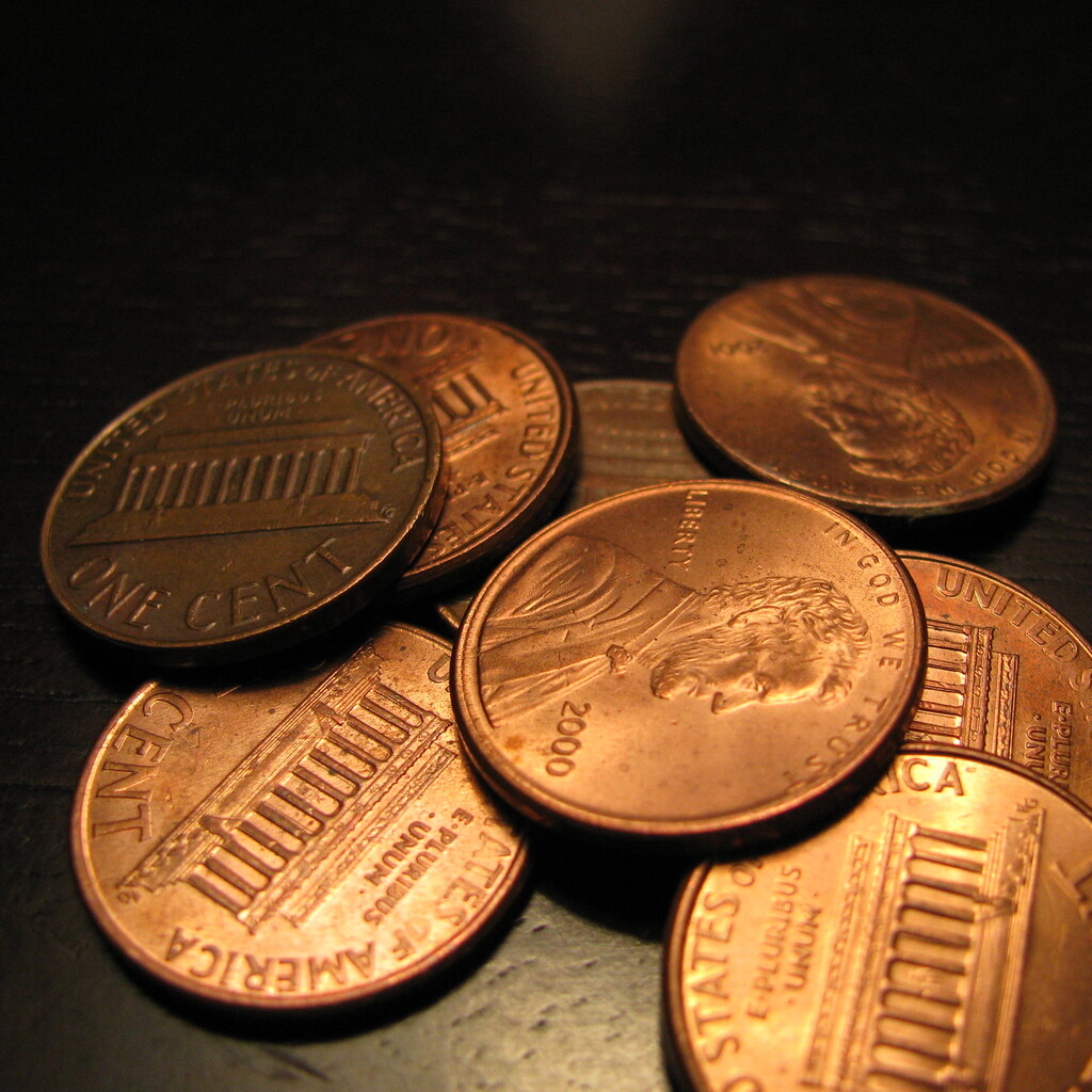 Photo of pennies