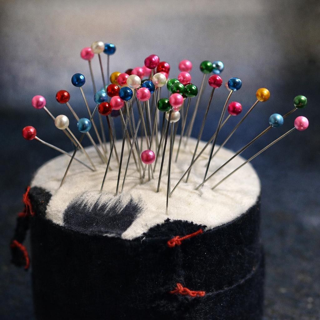 Photo of a pincushion