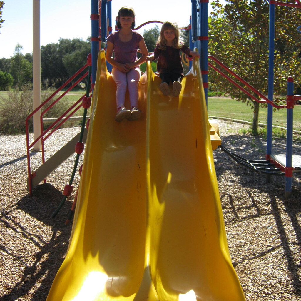 Photo of a slippery dip