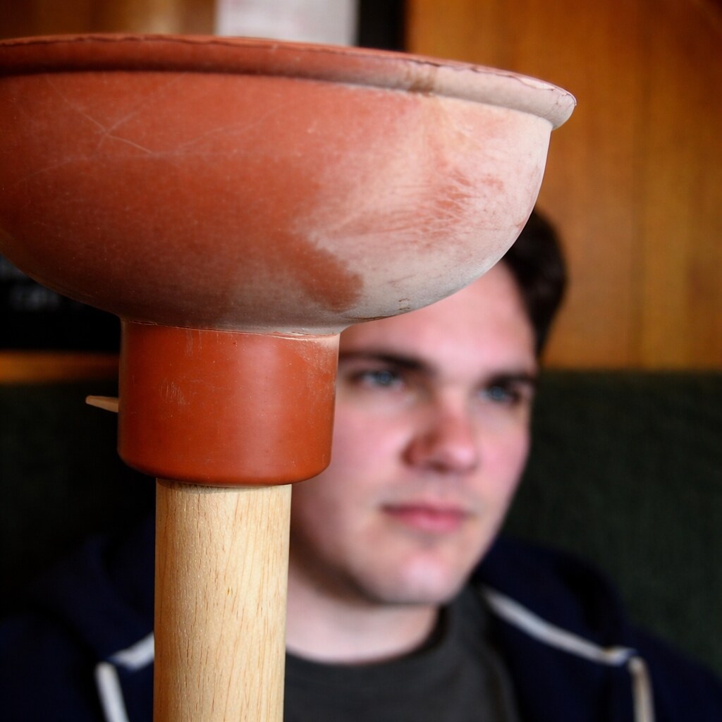 Photo of a plunger
