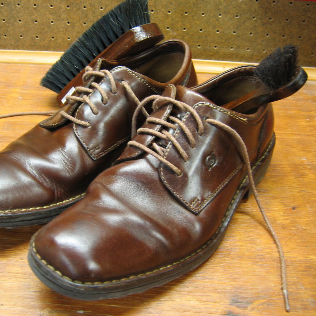 Photo of polished shoes