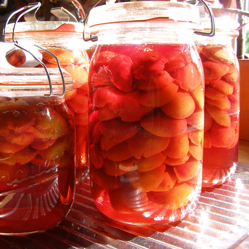 Photo of preserved plums