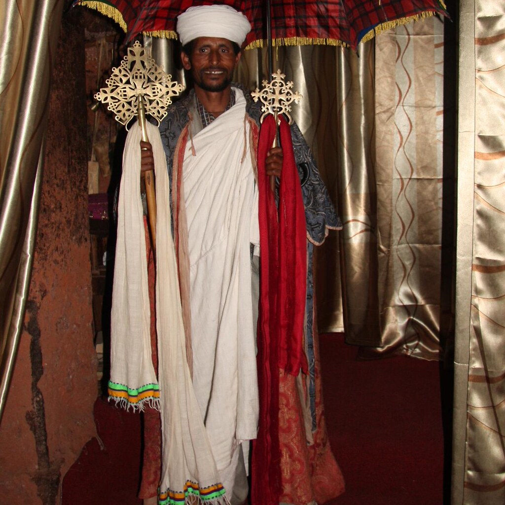 Photo of a priest
