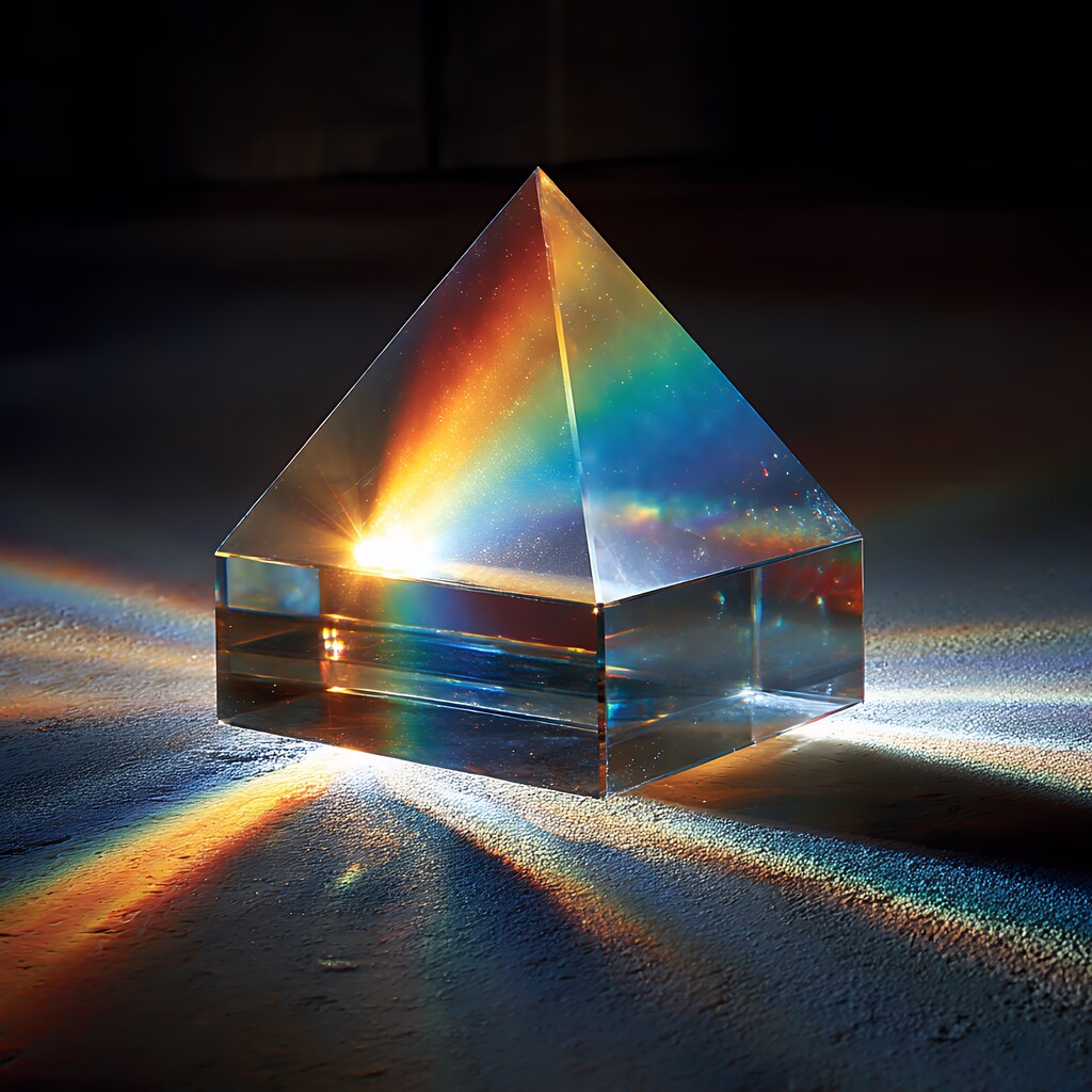 Photo of a prism