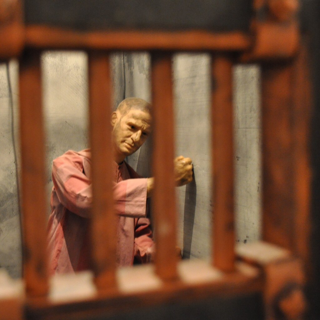 Photo of a prisoner