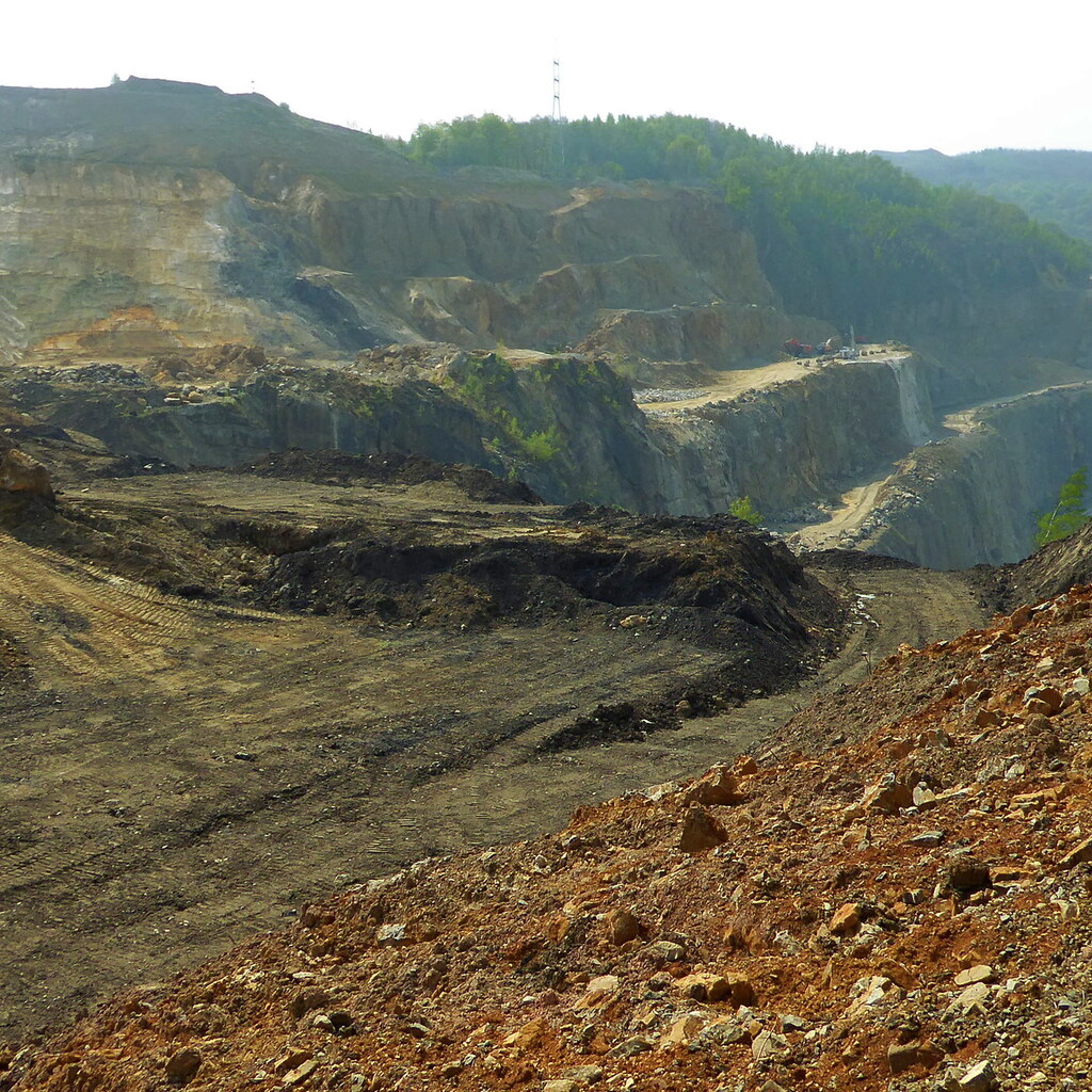 Photo of a quarry