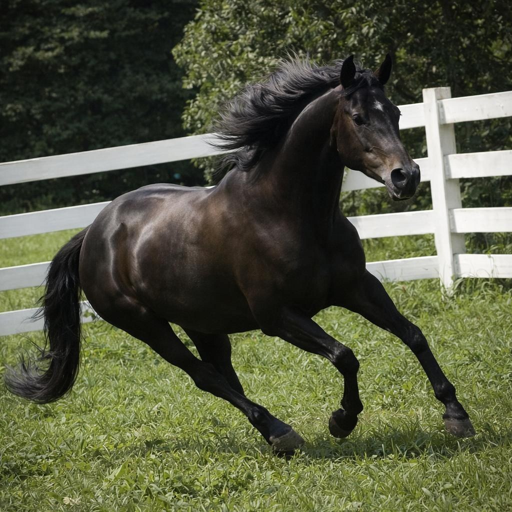 Photo of a quarterhorse