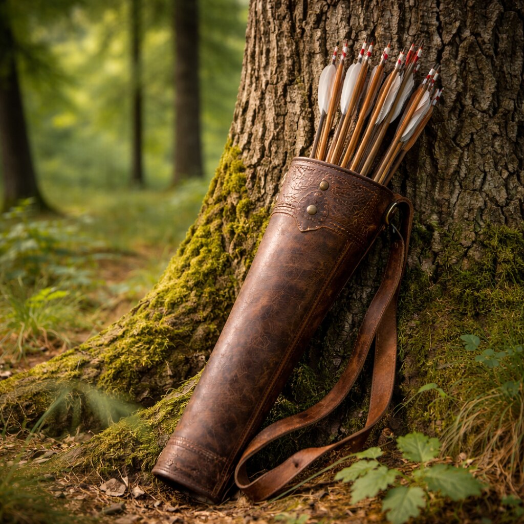 Generated image of a quiver of arrows