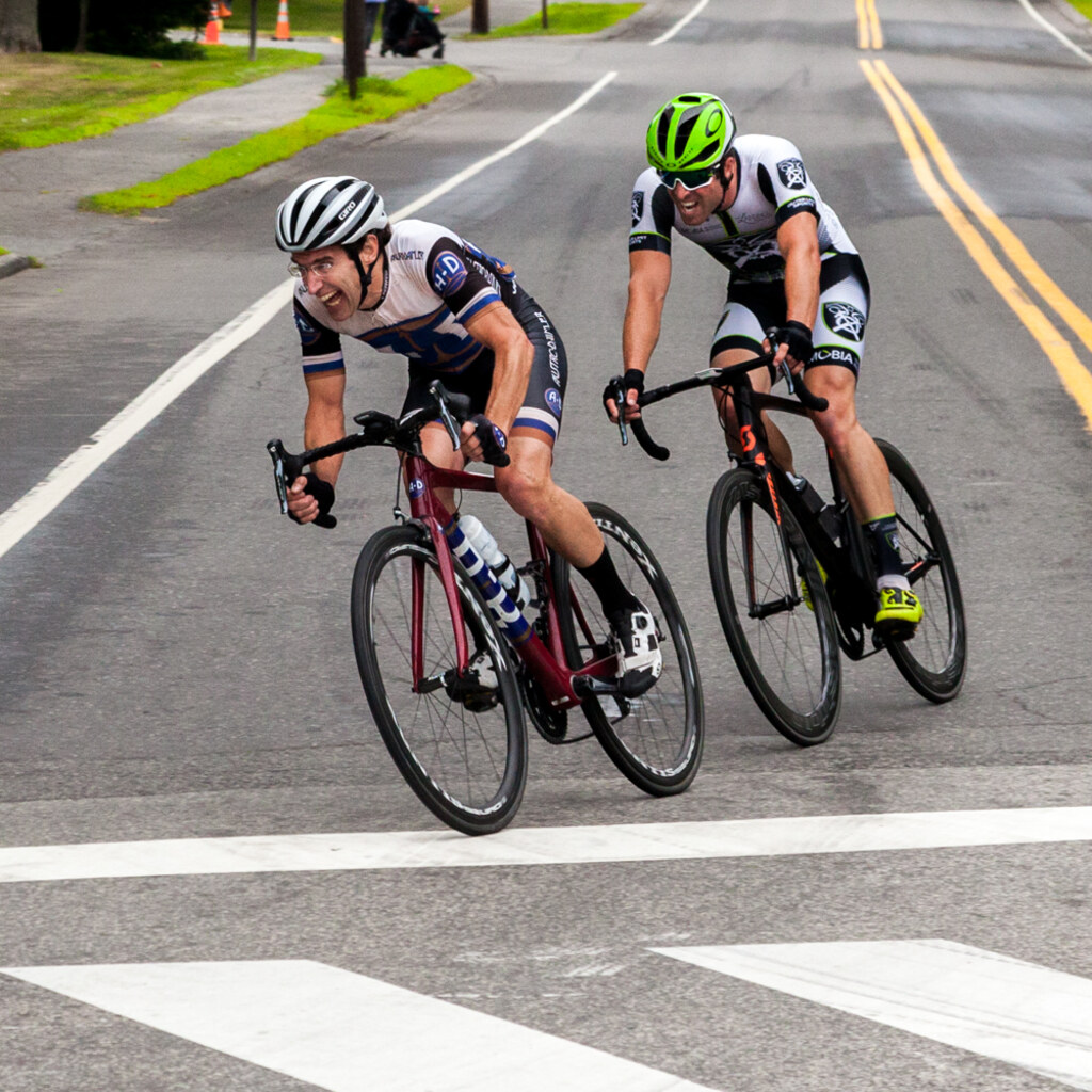 Photo of racing cyclists