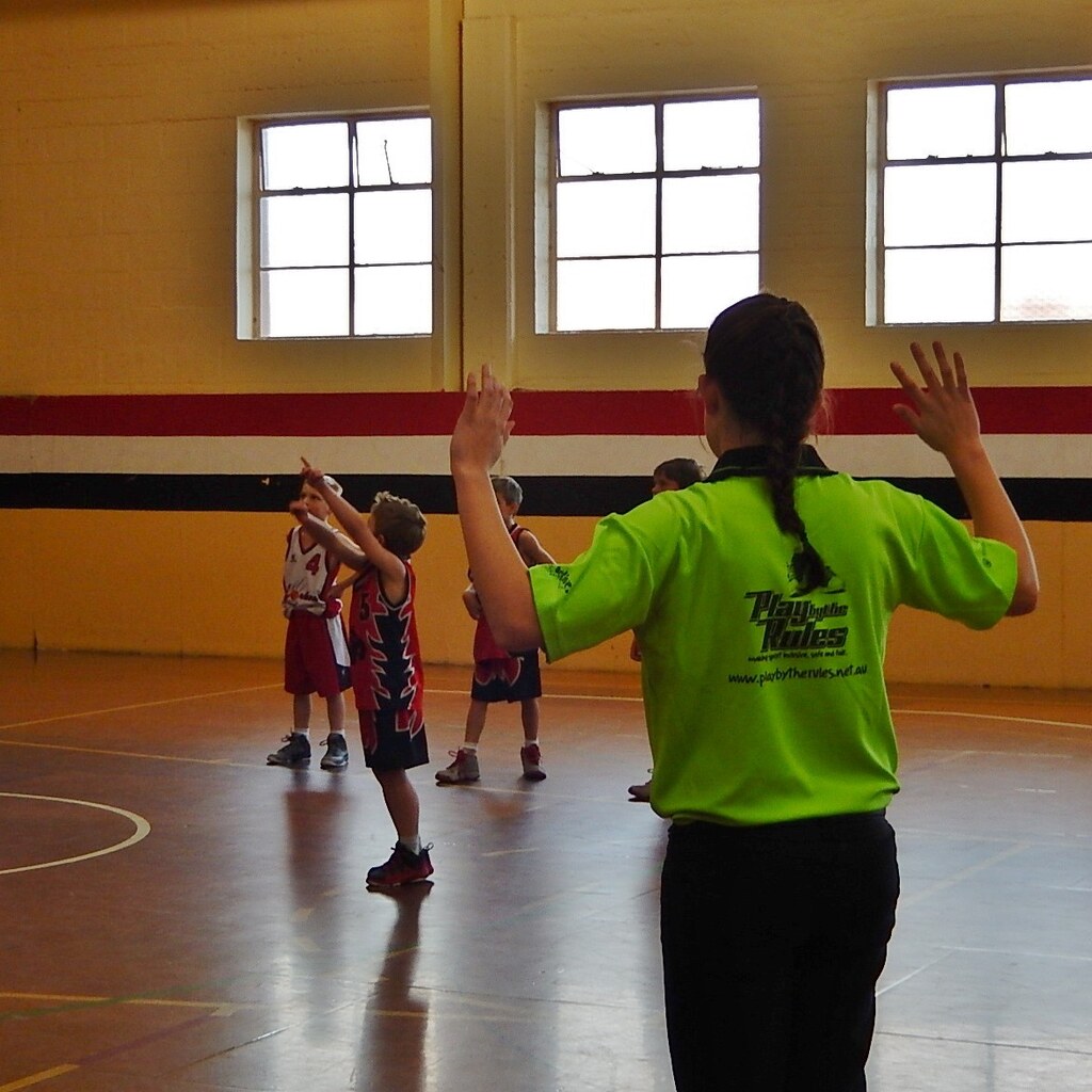 Photo of a referee