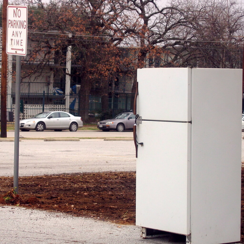 Photo of a refrigerator