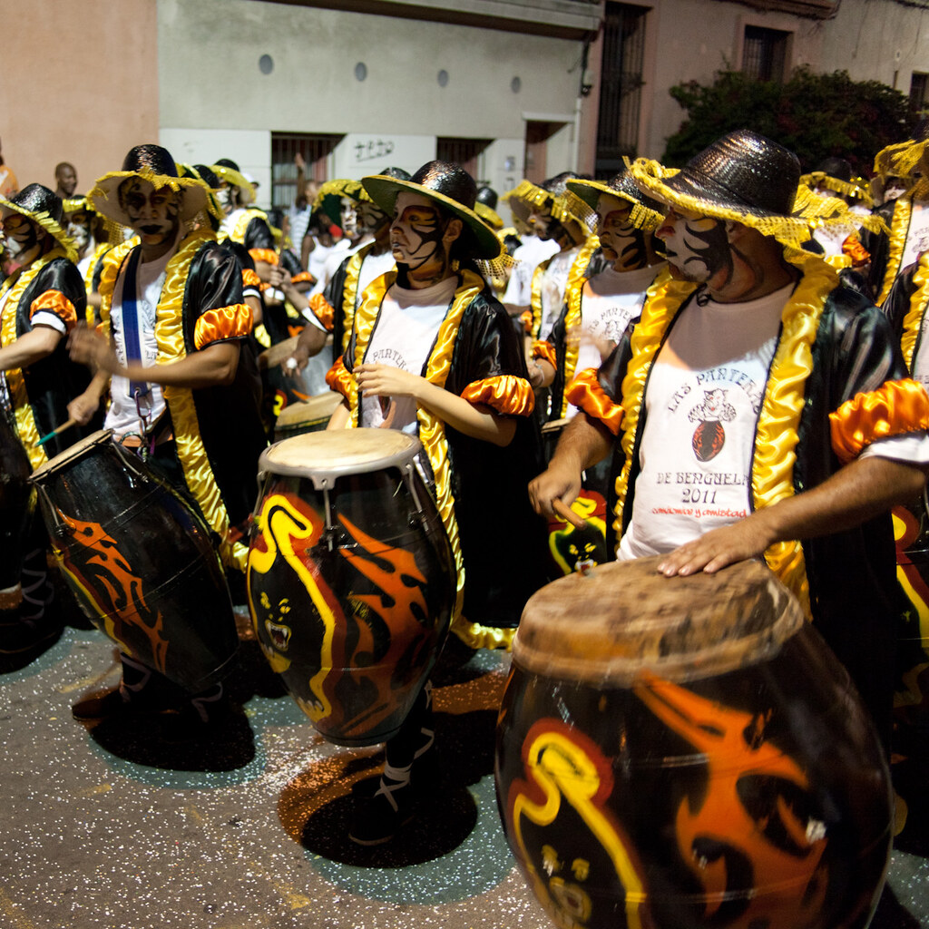 Photo of men drumming