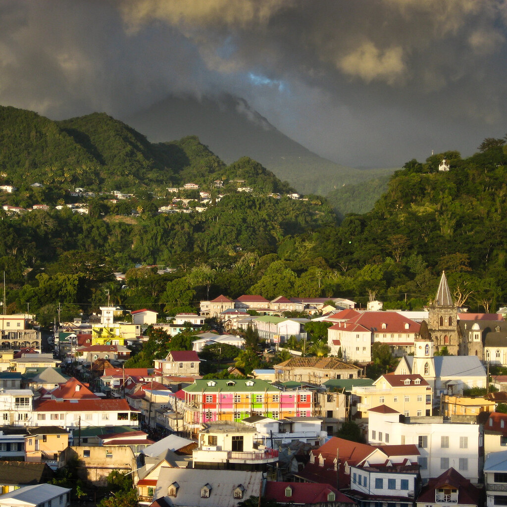 Photo or Roseau, Dominica