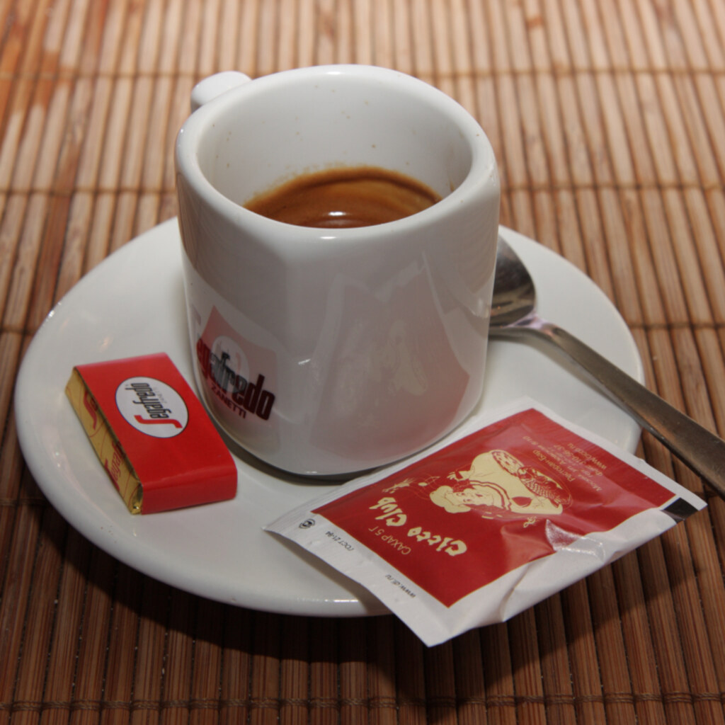 Photo of coffee and sachets