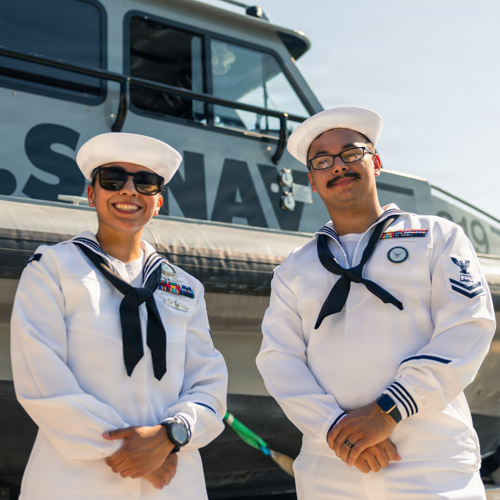 Photo of sailors in the navy