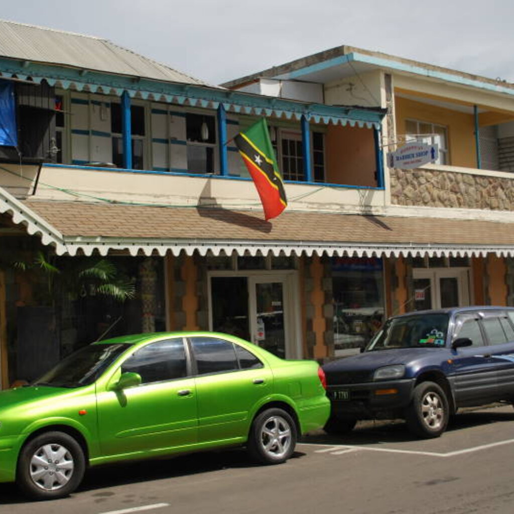 Photo of the flag of Saint Kitts