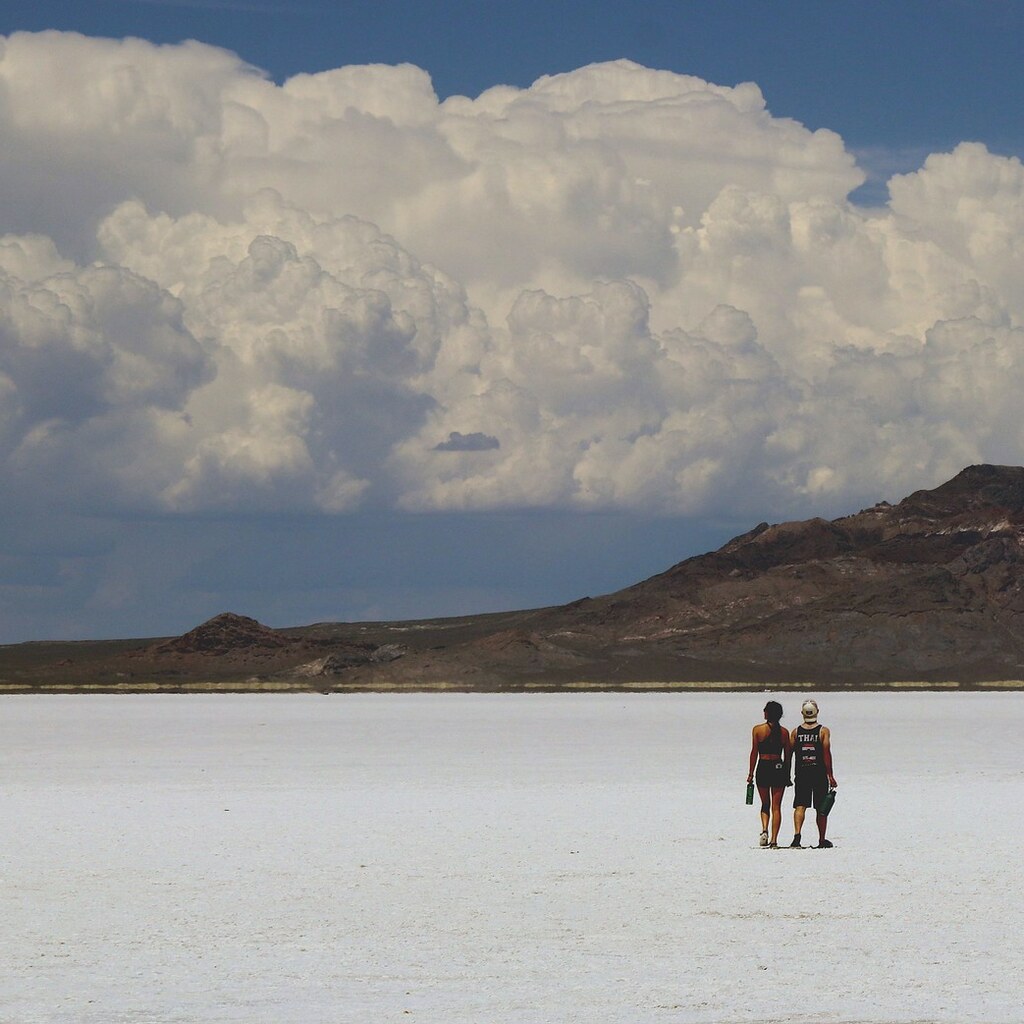 Photo of a salt lake