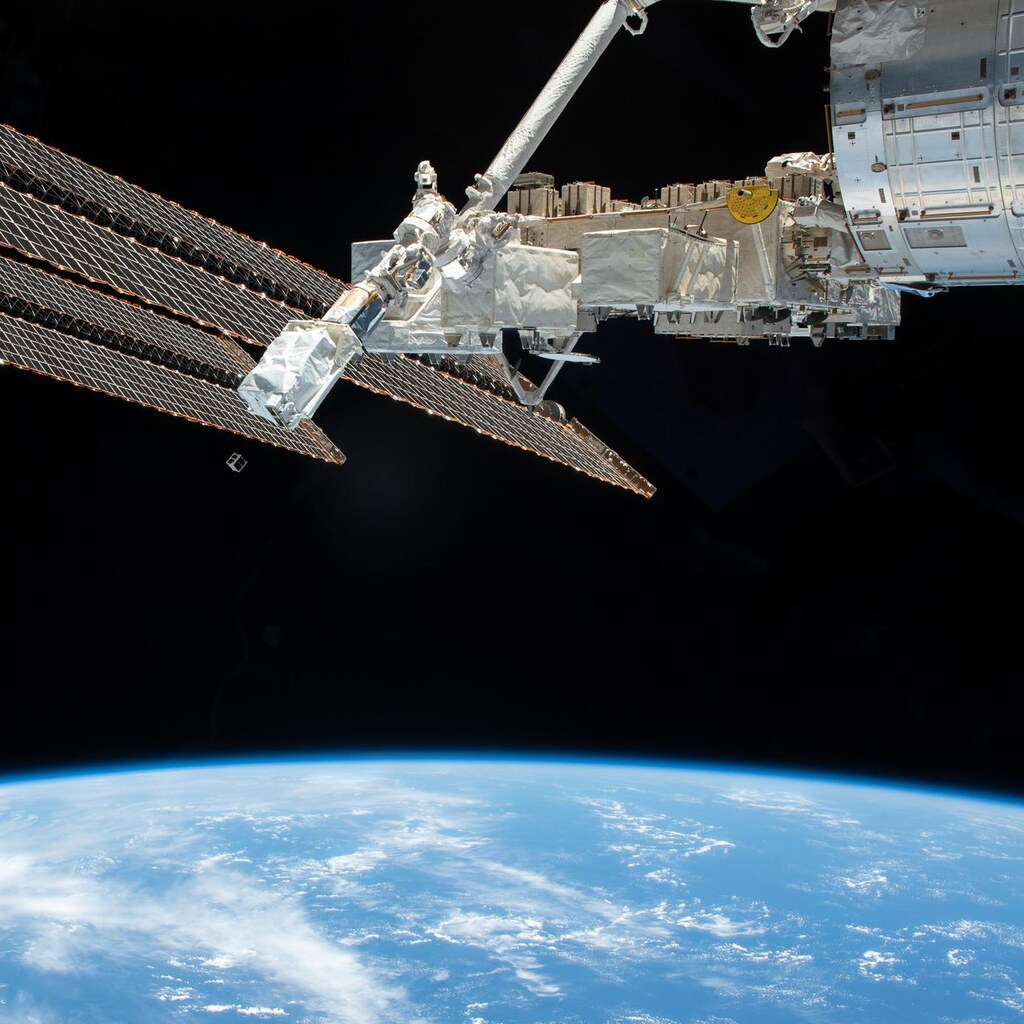 Photo of a satellite