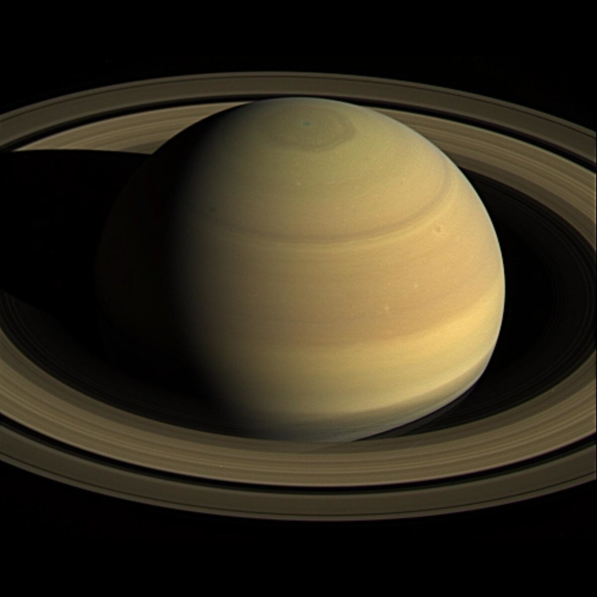 Photo of the planet Saturn