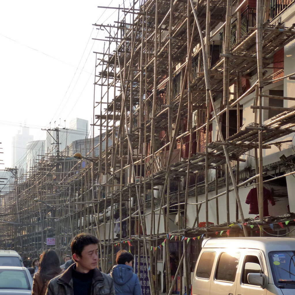 Photo of scaffolding