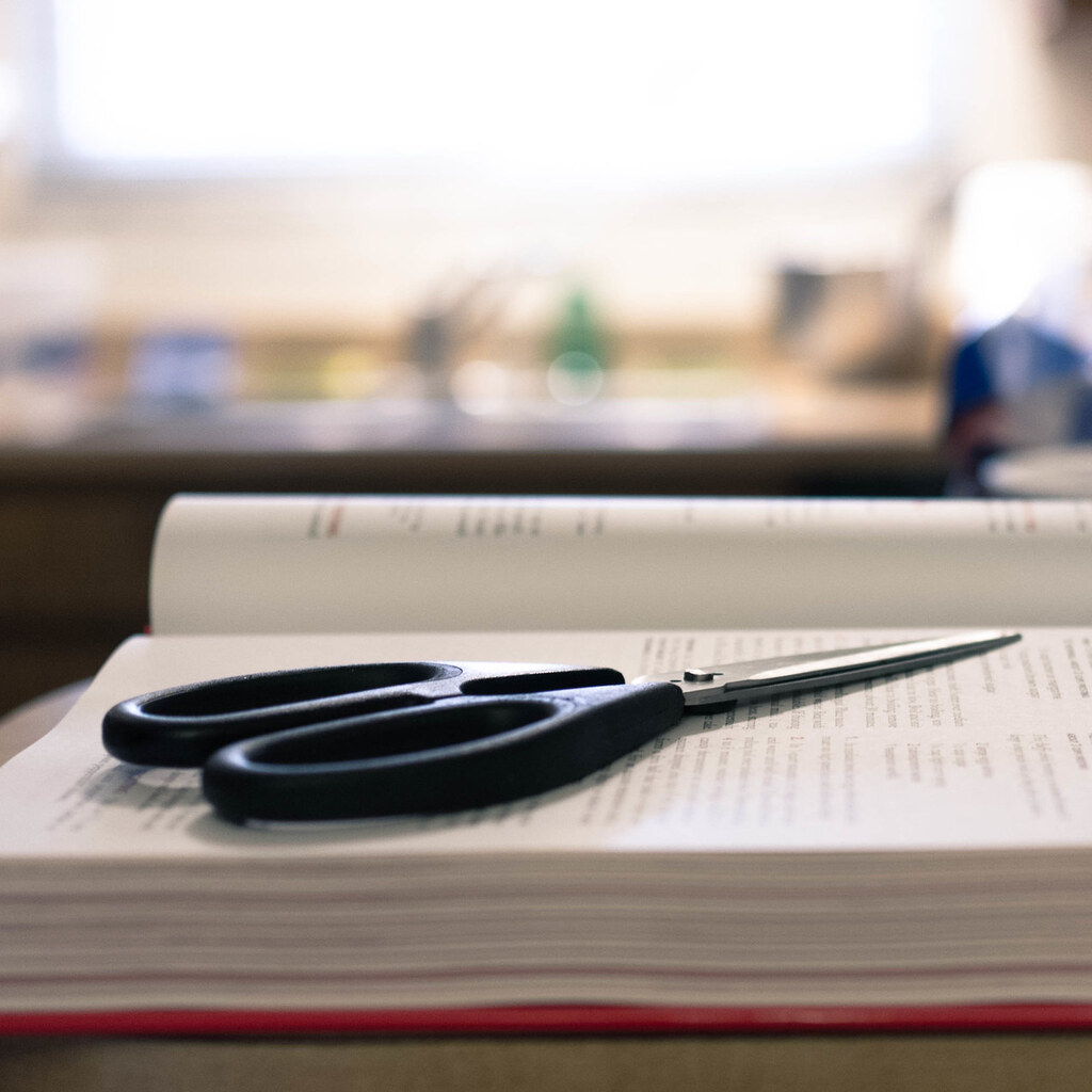 Photo of some scissors