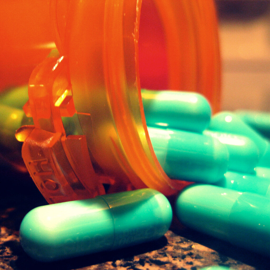Photo of green tablets