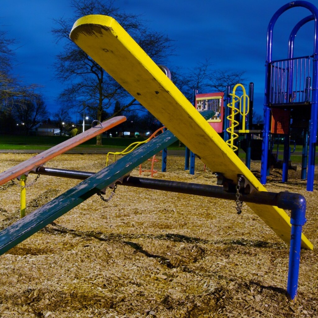 Photo of a seesaw or teeter totter