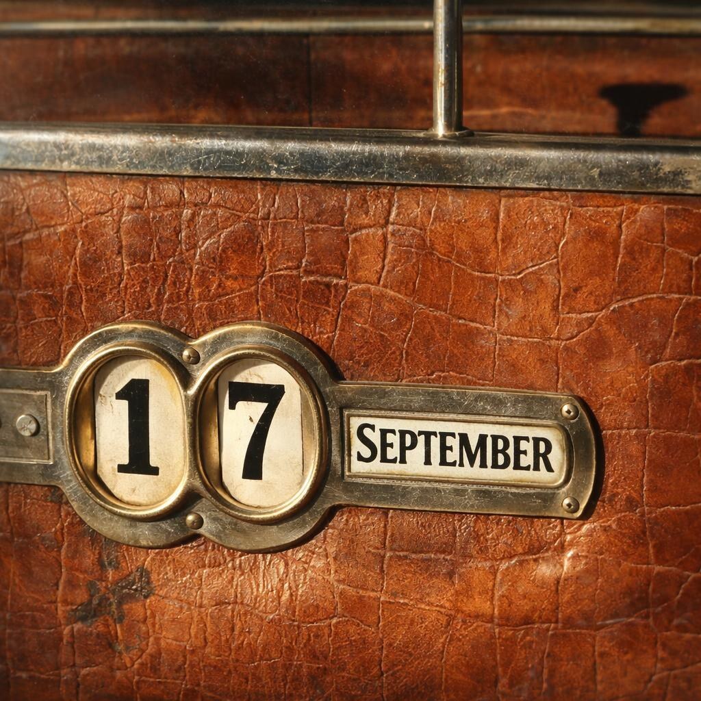 Photo of a calendar that says September
