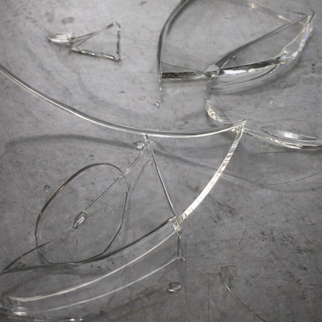 Photo of broken glass